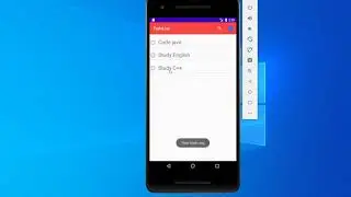Demo CRUD App Todolist Android Studio