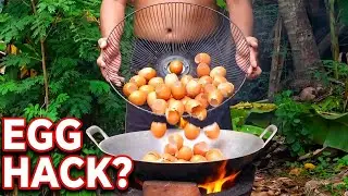 Secret Egg Cooking Recipe: The Best Way to Cook Eggs Outdoor