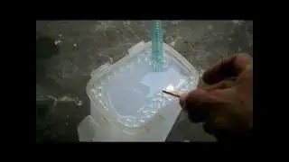 HHO + Borax + Mighty Mite 4.5 Light Ignition Test