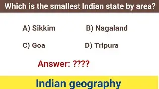 Top 20 indian geography mcqs ||   20 questions and answers in 5 minutes || Indian geography
