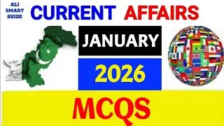 January 2026  current affairs | Current affairs of pakistan January 2026 in Urdu hindi