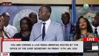 MEDIA BRIEFING HOSTED BY THE OFFICE OF THE CHIEF SECRETARY- FRIDAY 16TH JANUARY, 2026