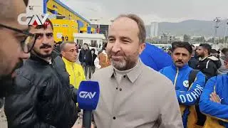 جەماوەرێ یانەیا دهۆک بۆ پشتەڤانیکرنا ئەلهۆیان بەرەڤ هەولێرێ دچن