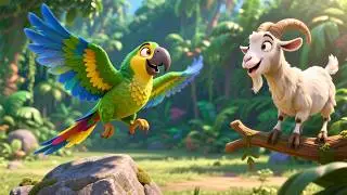 Parrot Learns ABC 🦜 | Fun Learning & Play for Kids | Toddler Adventure Video