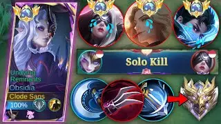 HERO OBSIDIA BROKEN MARKSMAN GOLD LANE - MOBILE LEGENDS