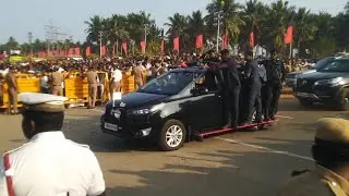 🚔Tamilnadu cm 🚘m.k.stalin convoy🚓car convoy/cm m.k.stalin convoy/convoy passing/convoy