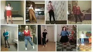 Quarantine dance routine by Jiving Cats / Elvis Presley 