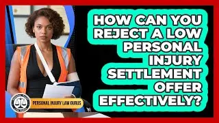 How Can You Reject A Low Personal Injury Settlement Offer Effectively? - Personal Injury Law Gurus