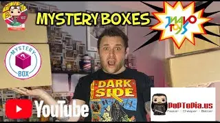 Opening $75 Funko Pop Mystery Boxes from JNavo Toys and Poptopia!