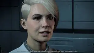 Mass Effect Andromeda Cora romance with male Ryder part 1