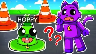 Hoppy jogou ESCONDE ESCONDE com os Smiling Critters no Roblox!