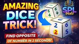 Dice problem In Reasoning @SPLDailyTricks #trending#viral#ssccgl#sscgd#rrb#exam 