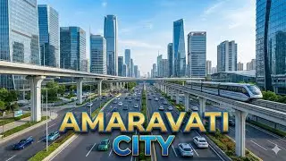 Amaravati City View | Planned Capital of Andhra Pradesh | Modern City Development #Amaravati #city 