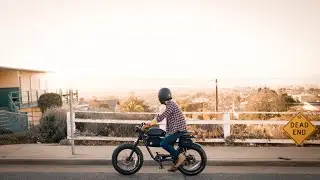 Custom SUPER73 Cruising Around Monterey