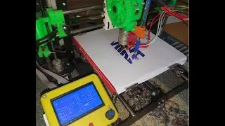 Drawing a picture with 3d printer
