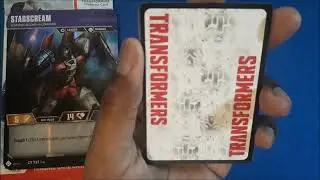 Opening Transformers Booster Packs