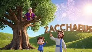 Zacchaeus Was a Wee Little Man 🌳 Bible Song for Kids!