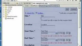 SharePoint 2007 -- Custom List Forms