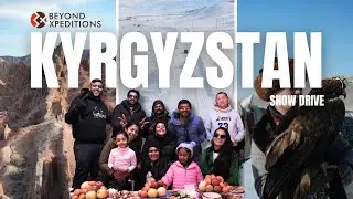 Kyrgyzstan in Winter | Snow Driving Through Central Asia