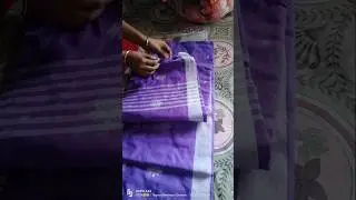Meesho khadi cotton saree #viralvideos #love #youtubeshorts #meesho #review #sareehaul #khadicotton