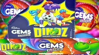 New Cadbury Gems Surprise Ball - Dinoz Toys!