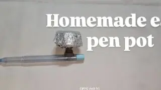 Homemade easy pen pot #long 