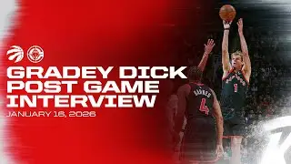 Gradey Dick | Post Game vs Clippers | January 16, 2026
