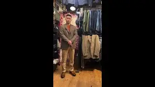 【FLISCO LIVE】D.C.WHITE - Hacking Jacket / American Trousers, Corduroy