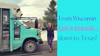 I traveled across America in 4 days in a 23 ft bus!