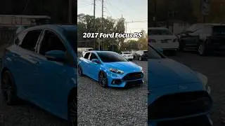 2017 Ford Focus RS: 350 HP of Turbocharged Power in a Hot Hatch 🏎️💥#FordFocusRS