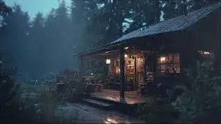 Heavy Rain and Thunder Sound So Strong Your Mind Stops Fighting Sleep