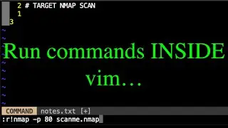 vim tip #2 - save output from commands directly into vim