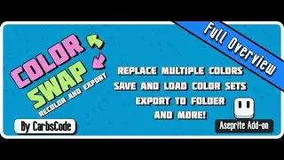 Color Swap Extension For Aseprite | Full Overview & How To Use