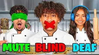 BLIND DEAF & MUTE COOKING!