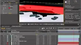 After effects урок 77 3D Кратер ч 3 (Andrew Kramer)