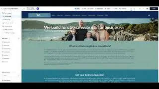 ClickFunnels 2.0 Funnel Hub Home Page Layout