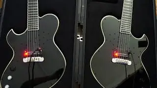 Billy F Gibbons designed Newman Guitars for The Big Bad Blues Tour