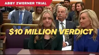 Jury awards $10 million to Abby Zwerner in Richneck Elementary shooting case | Verdict reading