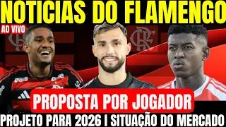 🔴 FLAMENGO MANTÉM INTERESSE EM JOGADOR I PROJEÇÃO PARA LINO EM 2026 I NOTÍCIAS DO FLAMENGO