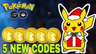 5 New Pok&eacute;mon go promo codes december 2021