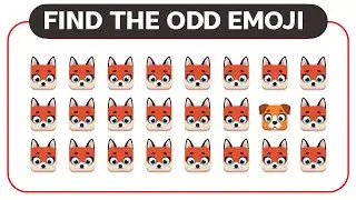 Odd Ones Out Turning Red | Spot The Odd One Out Turning Red