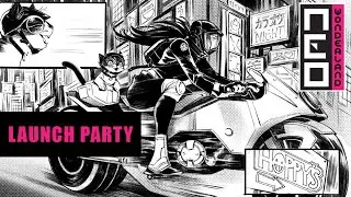 LAUNCH PARTY - NEO WONDERLAND COMIC BOOK -  LIVE DRAWING with Siya Oum - Episode 15