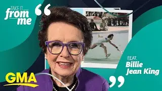 Billie Jean King talks fight for equality 50 years after 'The Battle of the Sexes' l GMA