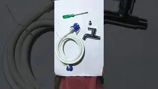 No Tools Needed! Washing Machine Pipe to Tap in Seconds! 😲💧 #DIY #Shorts