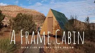 Glamping Hub - A Frame Cabin Review - Near Zion National Park
