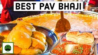 Best Pav Bhaji In Mumbai | Mumbai Street Food | Veggie Paaji