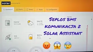 Komunikacja Seplos BMS z Solar Assistant LIFEPO4 i Anern 6.2kW