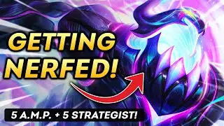 Last Chance to Play This Comp! 5 AMP 5 STRATEGIST ZAC! | TFT Set 14