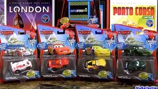Disney Cars 2 Charge Ups Shu, Nigel, Jeff & Lightning McQueen Review