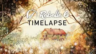 Watercolor Improvisation - Rebelle 6 Timelapse